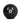 Toning Ball 2lb - 10cm (black)